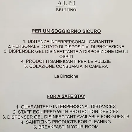 Delle Alpi ホテル